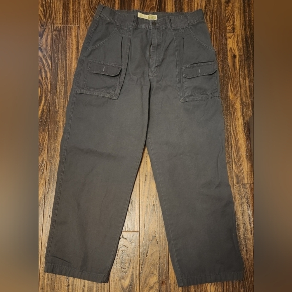 Men's Cabela’s 7-Pocket Cargo Utility Pants Sz 35W 28  Inseam LIKE NEW!